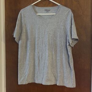 XL Basic Editions Grey Shirt Sleeve Tee Shirt